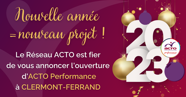 Lancement ACTO Performance Clermont-Ferrand